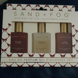 Sand + Fog Eau de Parfum Oil Discovery Set